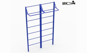 Уличная шведская стенка с турником