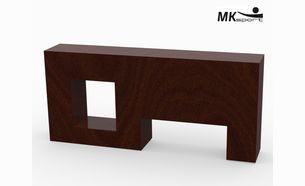 Полоса препятствий «Стенка с двумя проломами»