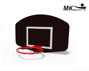 Баскетбольный щит 1200x800мм (ламинированная фанера)