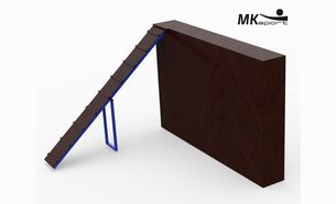 Полоса препятствий «Забор с наклонной доской»