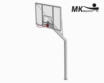 Уличная баскетбольная стойка (косая)