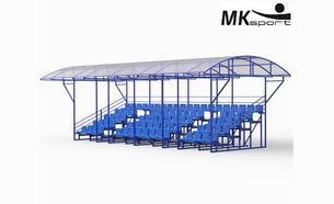 Трибуны для зрителей с навесом