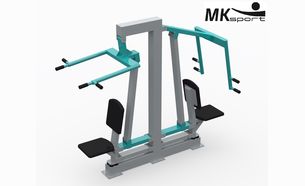 Уличный тренажер Жим от груди и Подтягивание