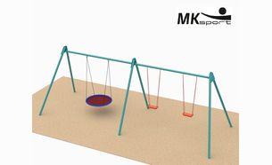 Качели двойные 
