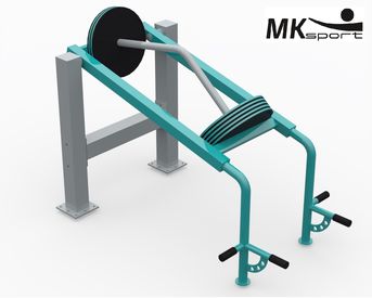 Уличный тренажер Становая тяга