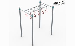 Воркаут стойки для выполнения упражнений воркаут «Горизонт».