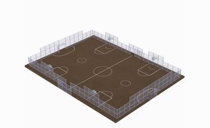 Ограждение спортивной площадки