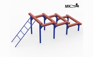 Полоса препятствий «Разрушенная лестница»