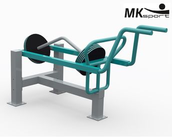 Уличный тренажер Приседание