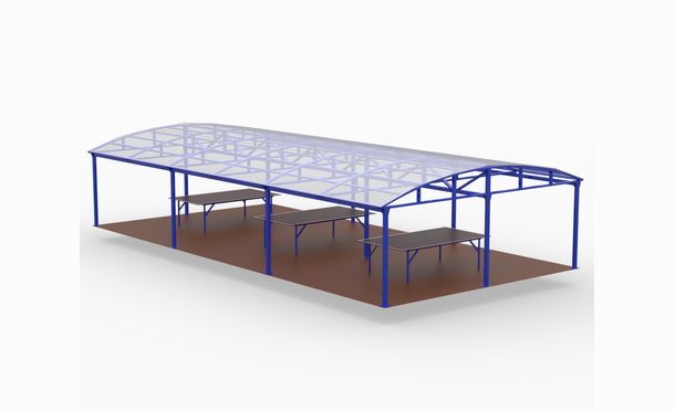 Навес для теннисного стола