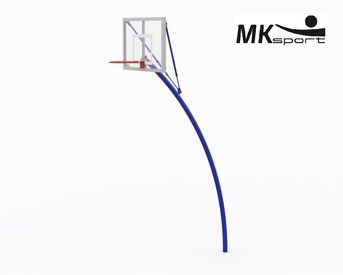 Уличная стритбольная стойка круглая