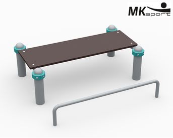 Воркаут лавка с упором МКВ-33