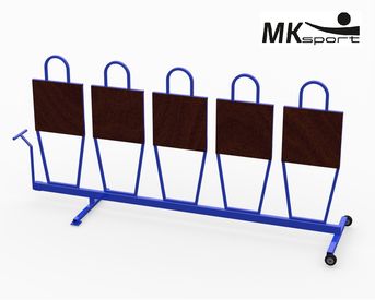 Стенка футболистов 180см с тележкой