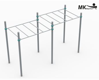 Воркаут рукоход двухуровневый