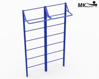 Уличная шведская стенка с турником