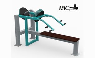 Уличный тренажер Жим лежа