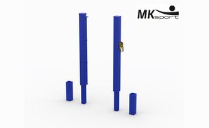 Стойки теннисные с внешним механизмом натяжения(80x80)