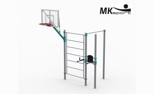 Воркаут Спортивный комплекс со щитом МКВ-40