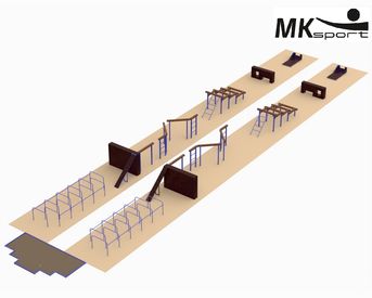 Полоса препятствий (двойная)