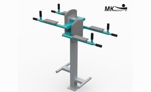 Уличный тренажер Пресс-брусья двойные