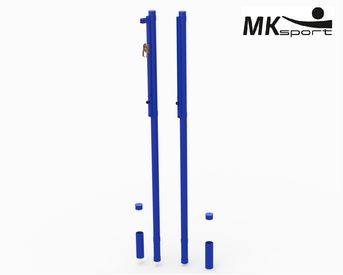 Волейбольная стойка с храповым механизмом натяжения