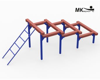 Полоса препятствий «Разрушенная лестница»