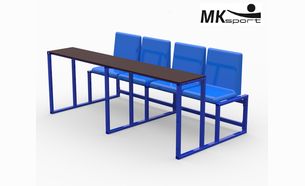 Скамья со столом для судей