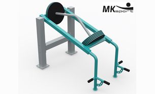 Уличный тренажер Становая тяга