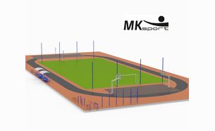 Типовой пришкольный стадион