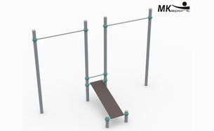 Воркаут турники с лавочкой